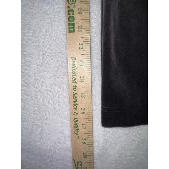 Adidas Velour Kansas Jayhawks KU Men's S Small Black Pants Vintage W/ Pockets - Picture 13 of 15